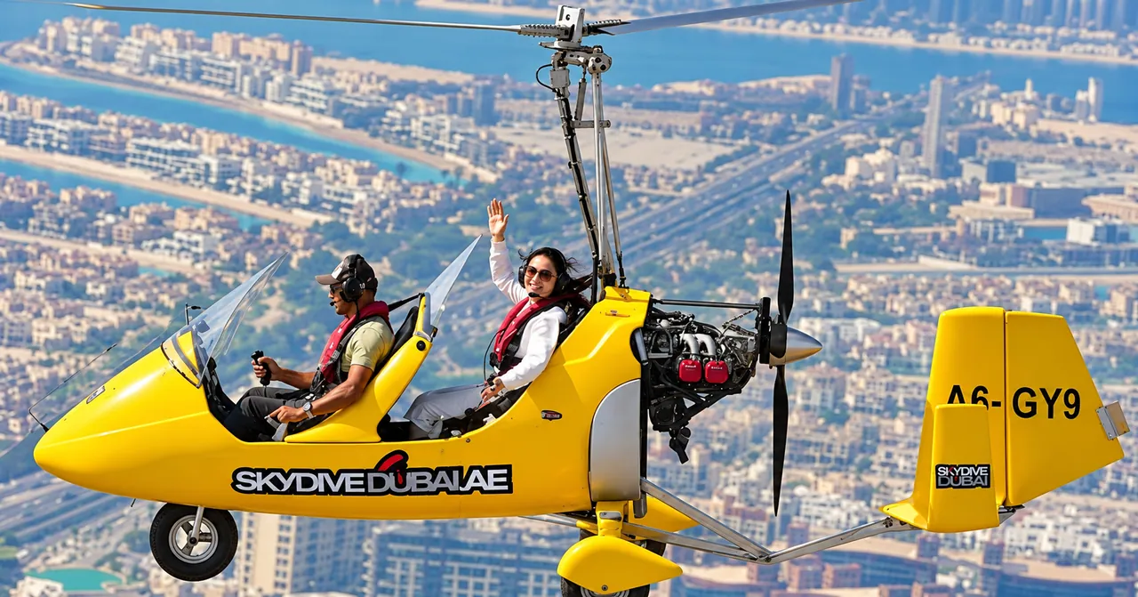 Dubai Gyrocopter Flight — Dubai