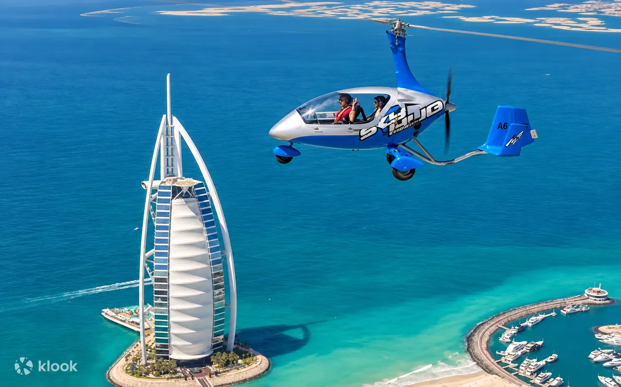 Dubai Gyrocopter Flight — Dubai, photo 3