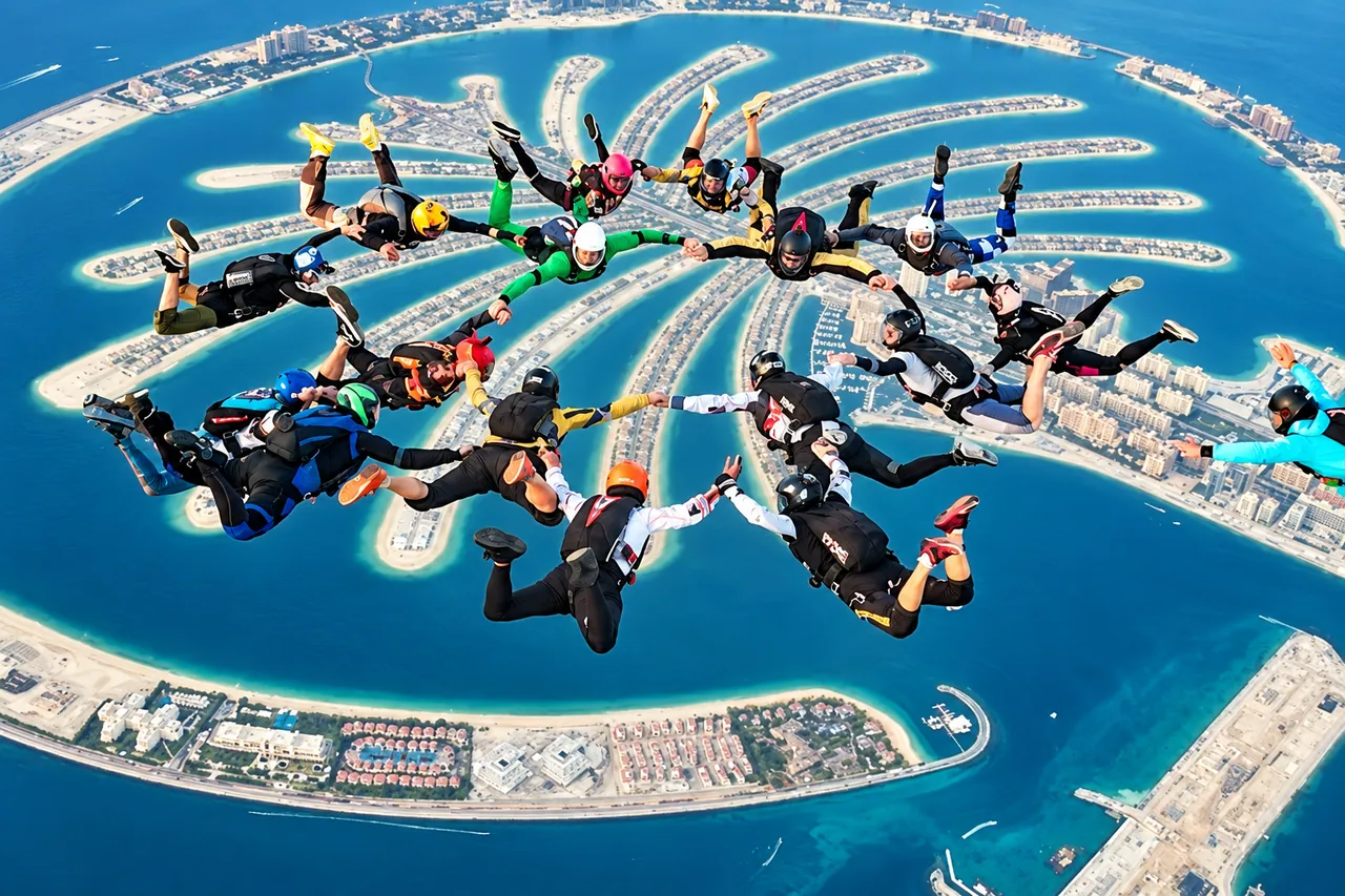 Skydive Dubai Tandem – Palm Dropzone — Dubai, photo 5