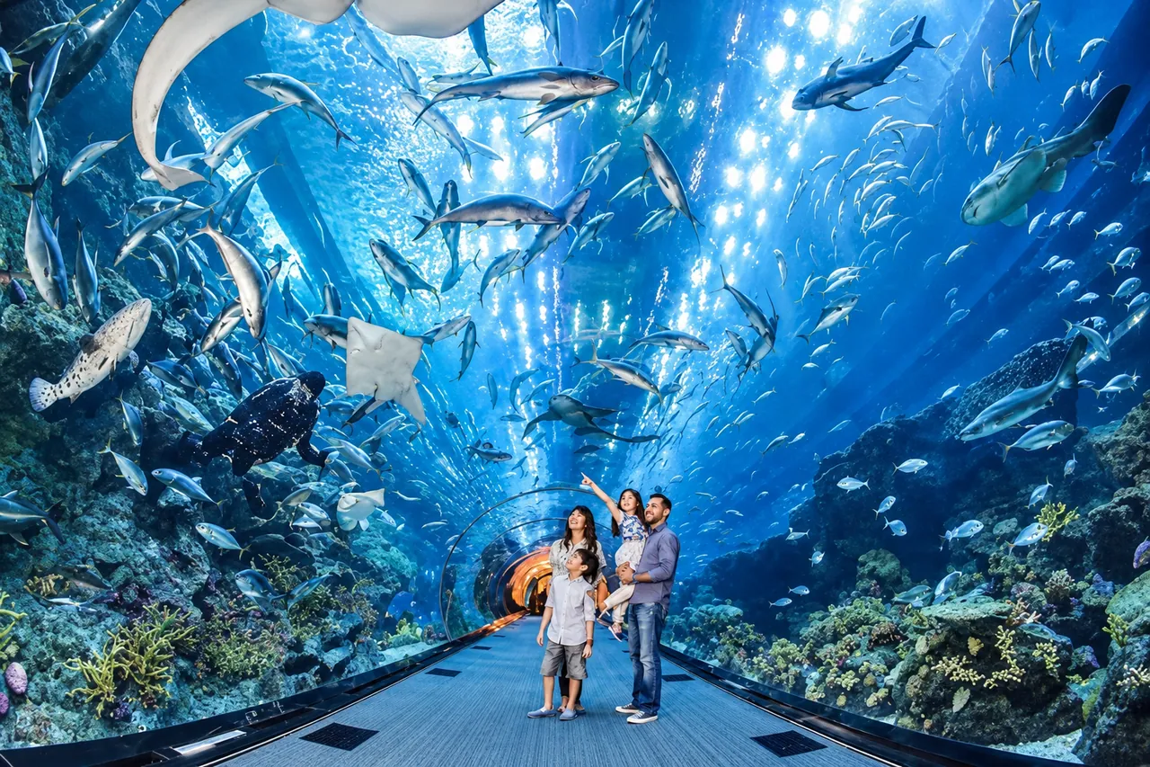Dubai Aquarium and Underwater Zoo — Dubai, photo 1