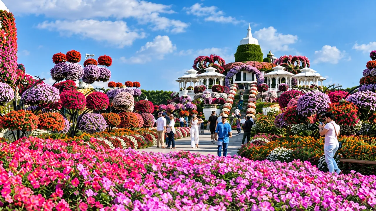Dubai Miracle Garden — Dubai, photo 4