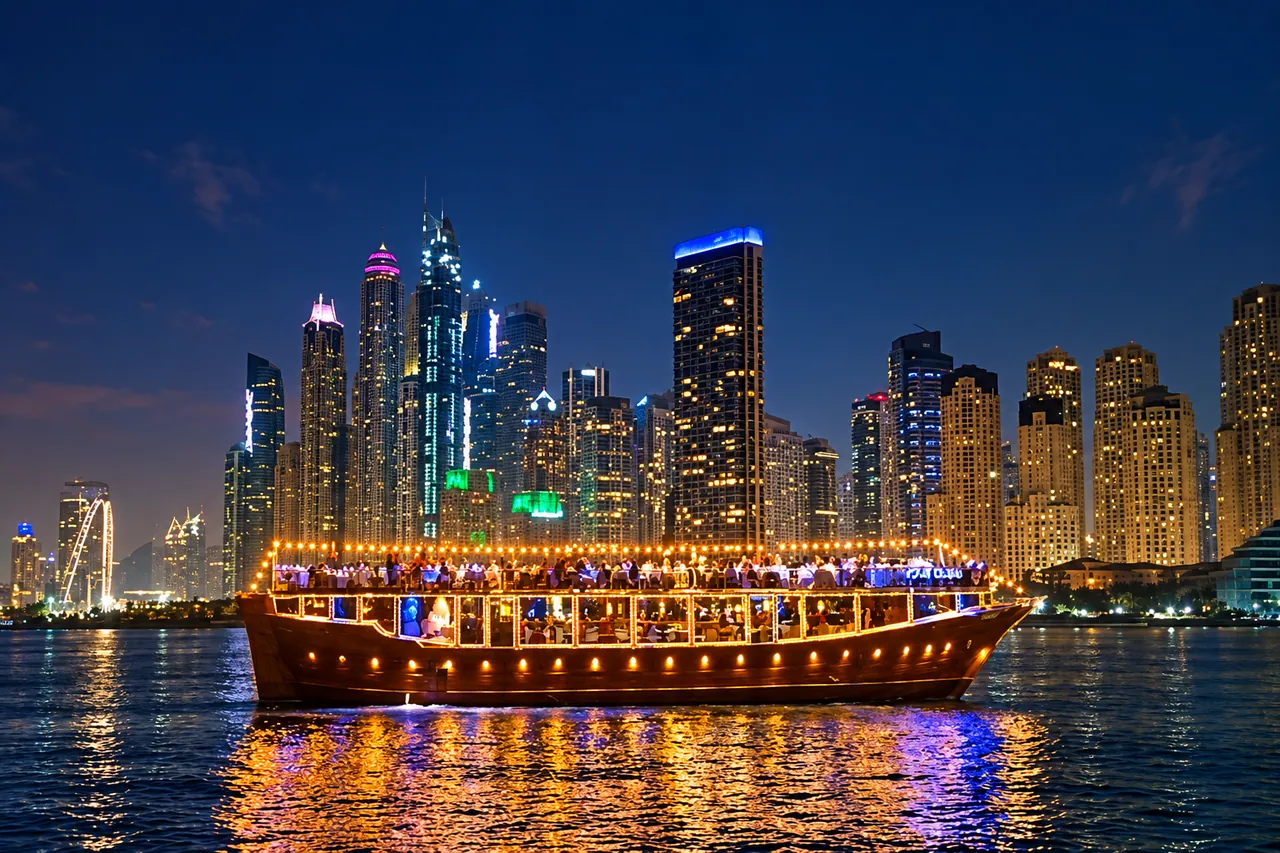 Dubai Marina Dhow Dinner Cruise — Dubai, photo 1