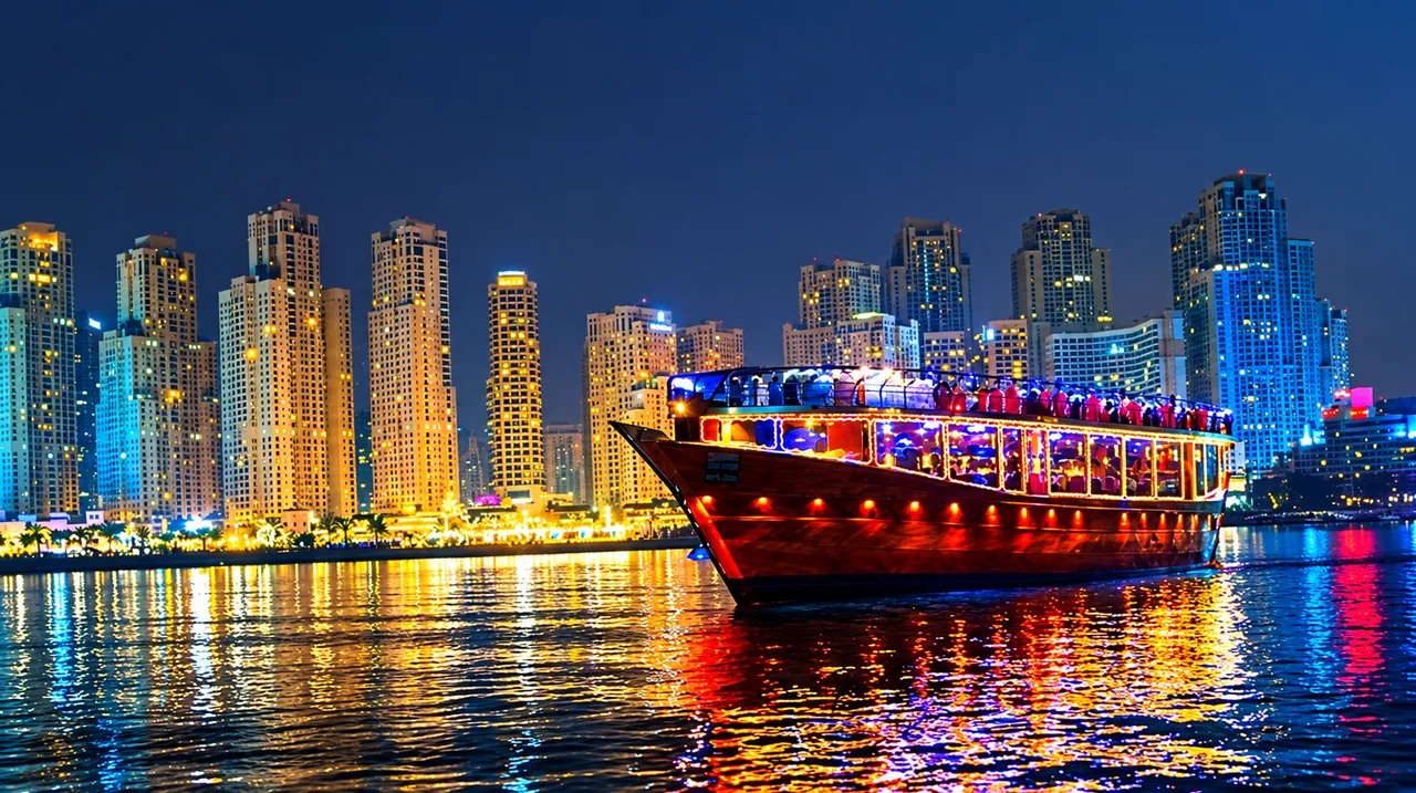 Dubai Marina Dhow Dinner Cruise — Dubai, photo 2