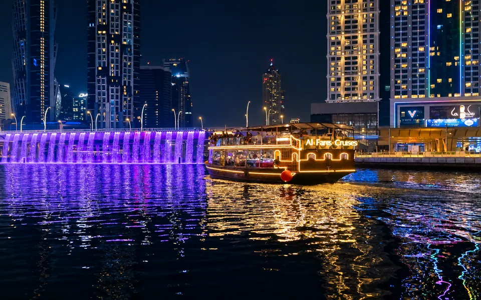 Dubai Water Canal Dinner Cruise — Dubai