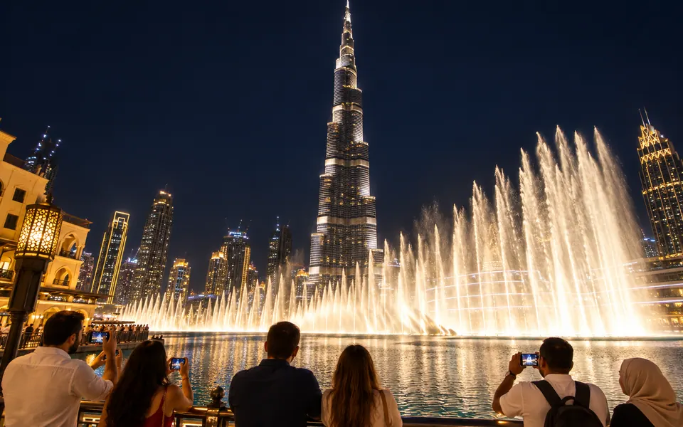 Dubai Night City Tour with Shared Hotel Transfers — Dubai