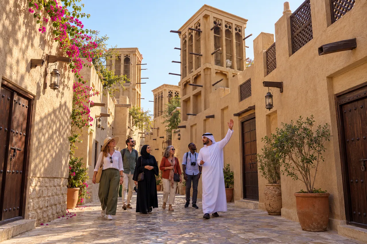 Emirati Culture & Heritage Trolley Tour in Dubai — Dubai, photo 3
