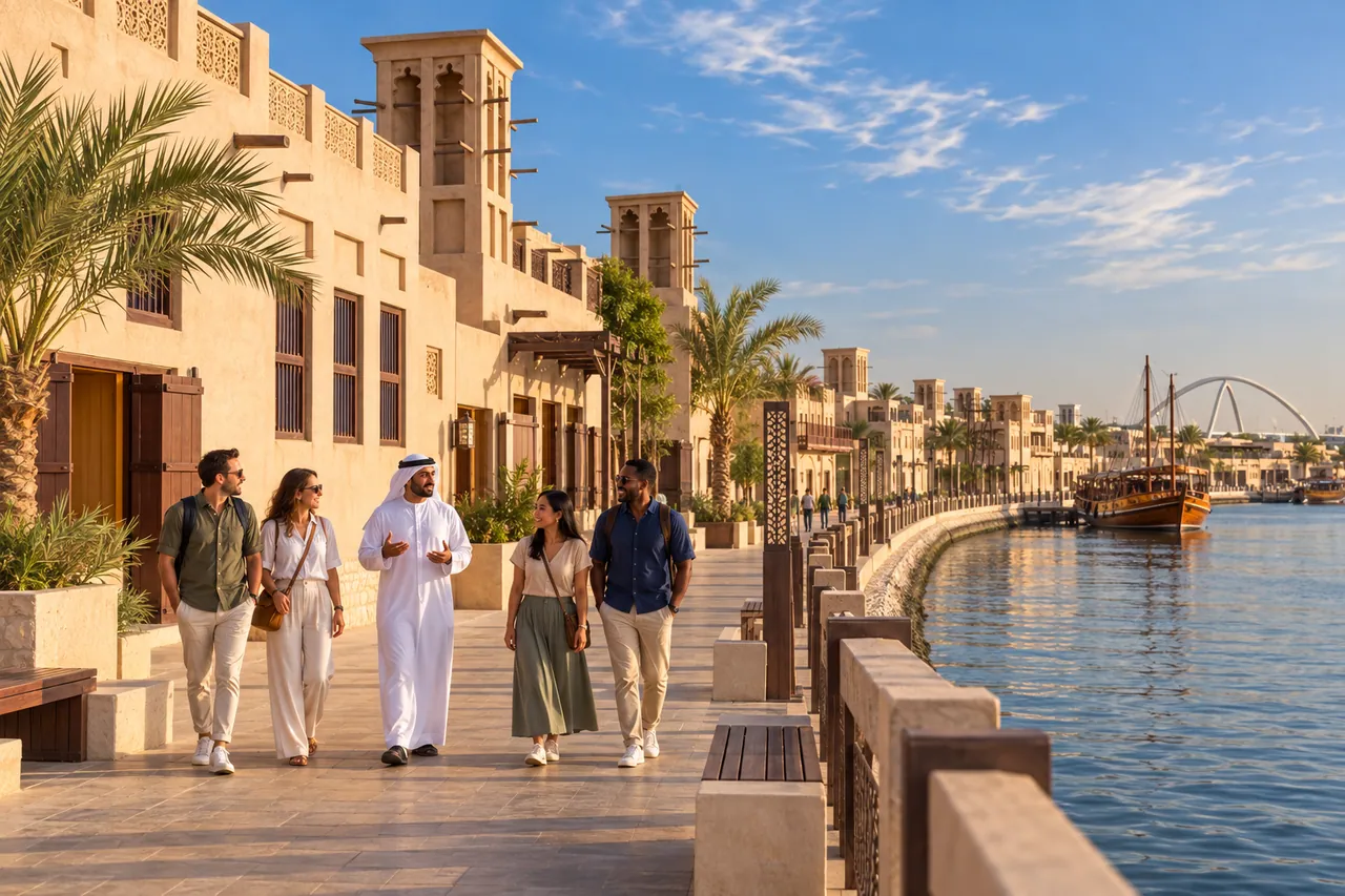 Emirati Culture & Heritage Trolley Tour in Dubai — Dubai, photo 5