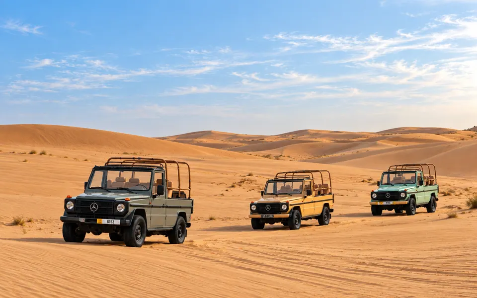 Dubai Morning Heritage Desert Safari with Breakfast — Dubai