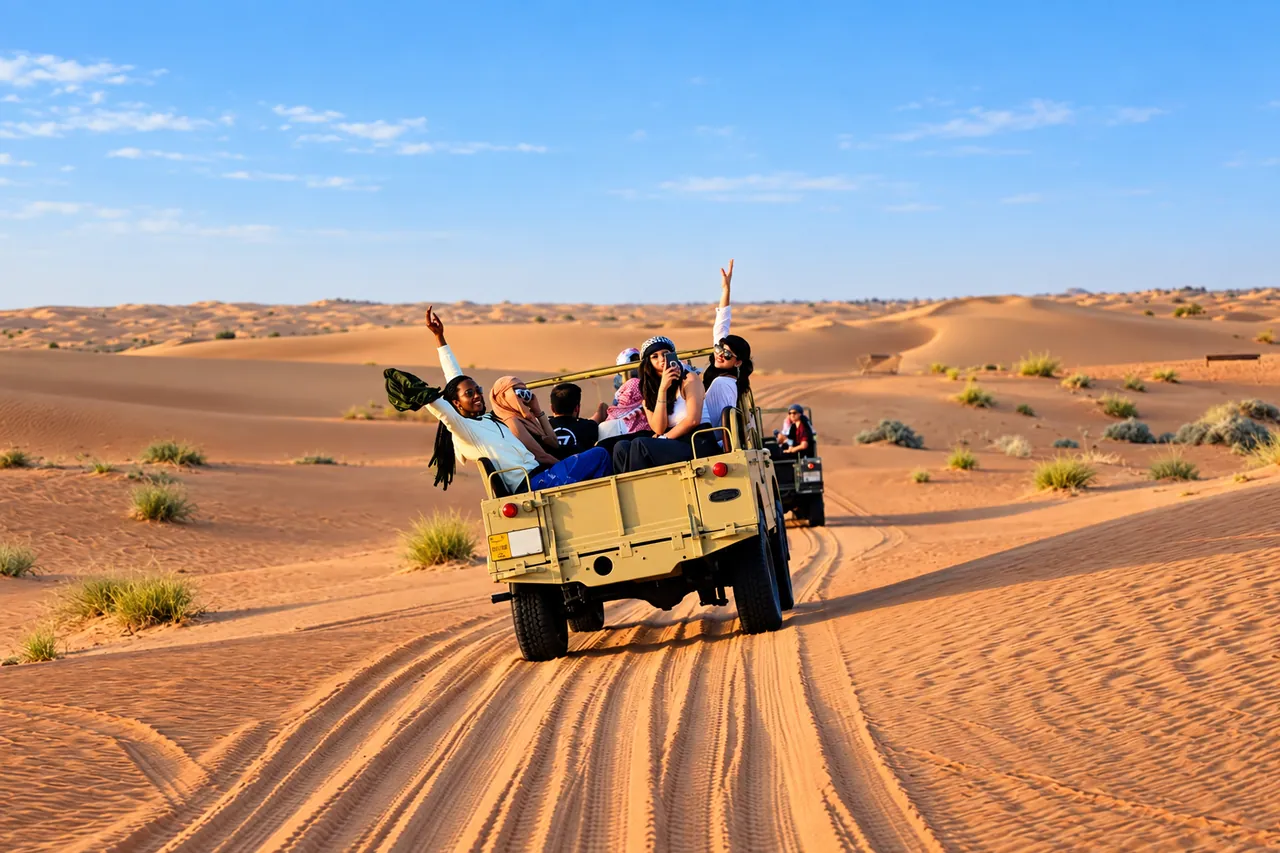 Dubai Overnight Desert Safari with Hot Air Balloon, Dubai, photo 2