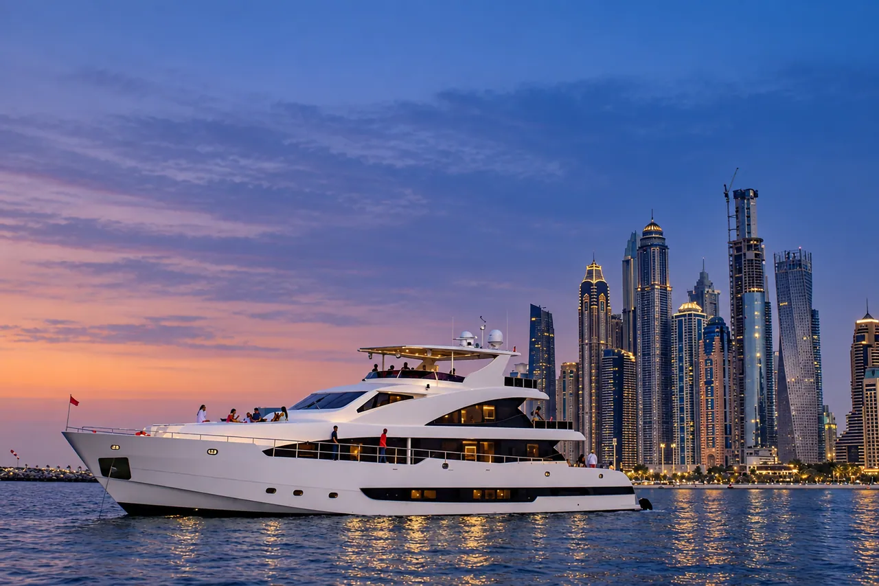 Dubai Shared Superyacht Experience with Live DJ and Dining — Dubai, photo 3