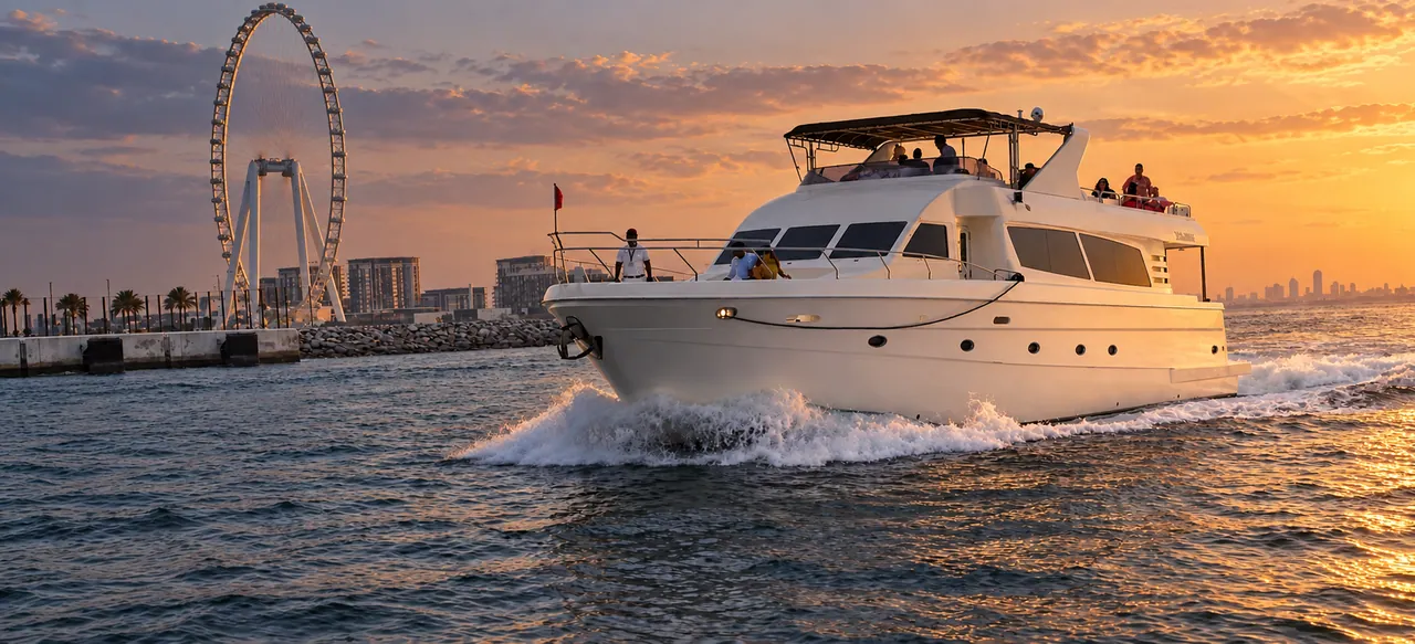 Dubai Sunset Shared Yacht Tour with BBQ — Dubai, photo 5