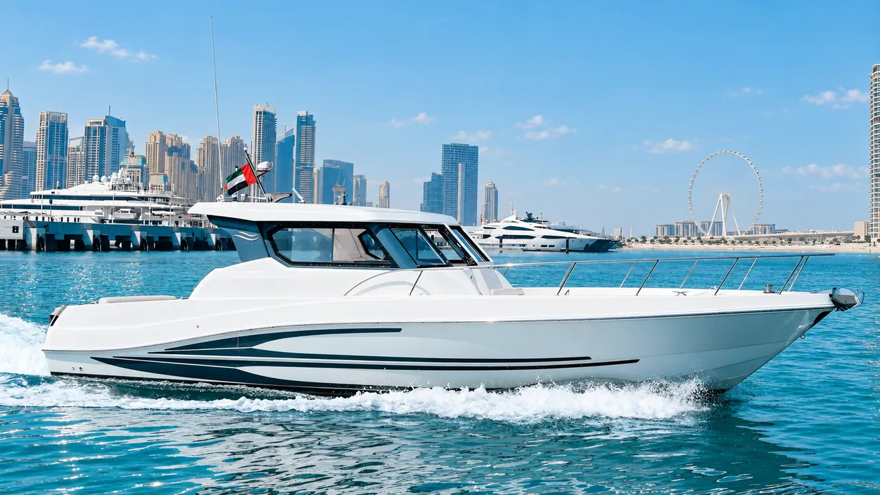Private Dubai Marina Skyline Yacht Charter — Dubai, photo 1