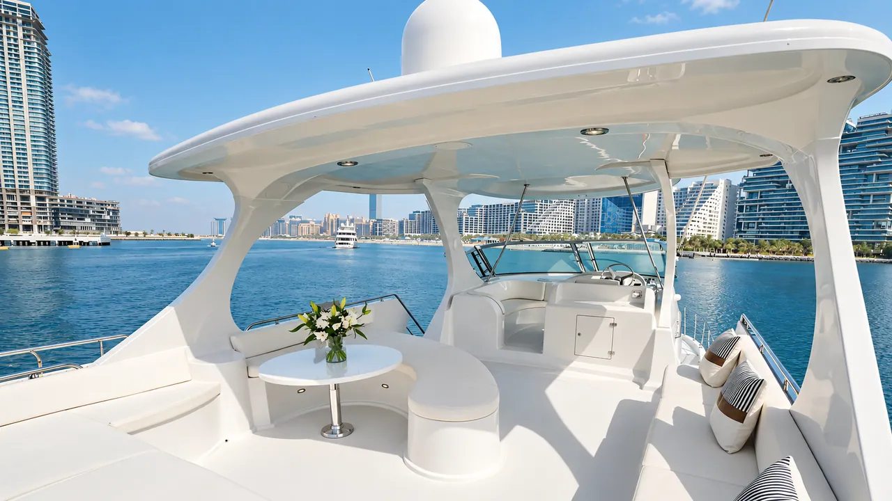 Private Dubai Marina Skyline Yacht Charter — Dubai, photo 3