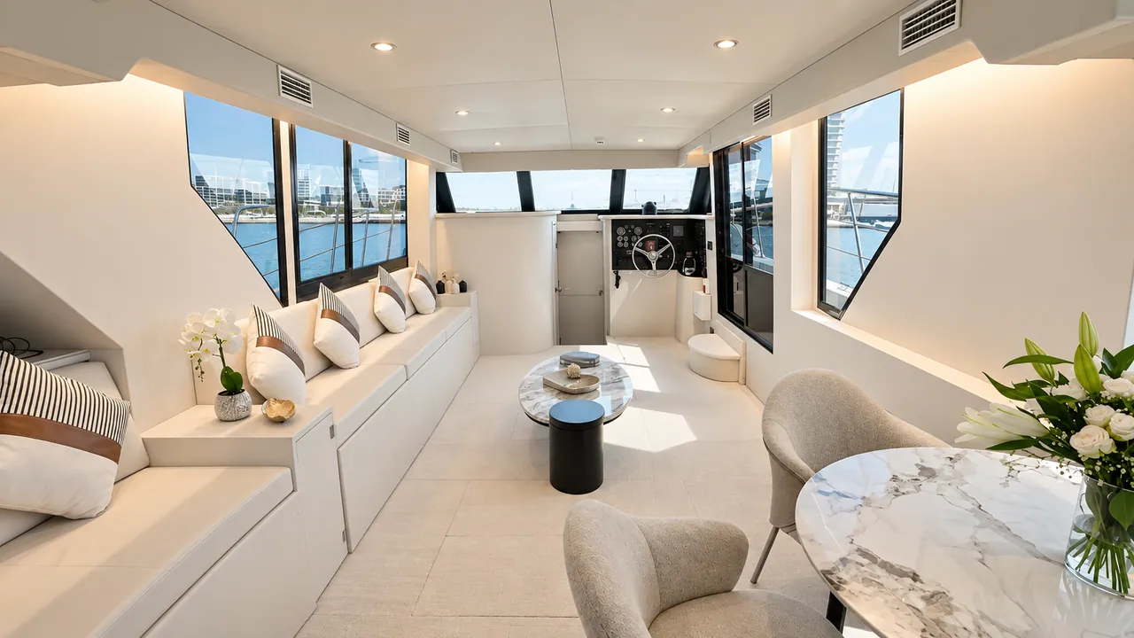 Private Dubai Marina Skyline Yacht Charter — Dubai, photo 4