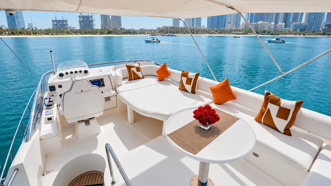 Private Dubai Marina Skyline Yacht Charter — Dubai, photo 5