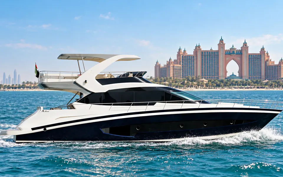 Private Palm Jumeirah and Atlantis Yacht Experience — Dubai